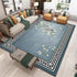 Living Room Designer Carpets - Blue Flower