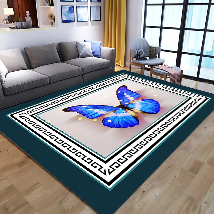 Living Room Designer Carpets - Butterfly
