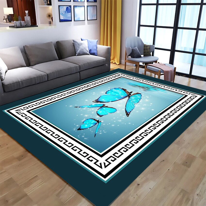 Living Room Designer Carpets - Butterfly