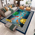 Living Room Designer Carpets - Koi Fish