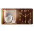 Rectangular Crystal Porcelain Clock Wall Hanging