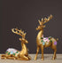 Deer Standing Disk - European Deer Furnishings Home Accessories High-end Decoration