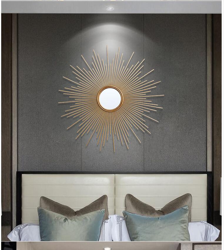 Mirror - Sun Shape Wall Mirror Decorative