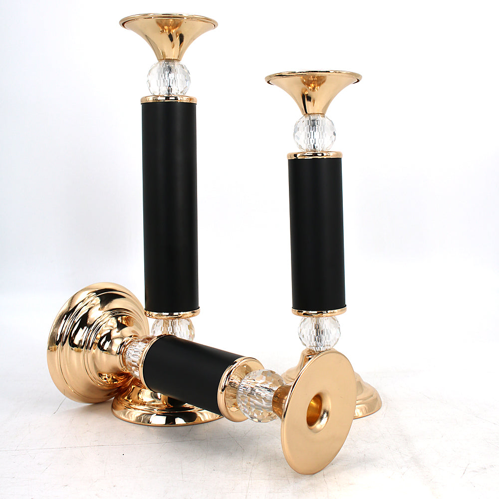 Candleholders - Gold Metal